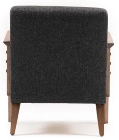 Cadeira Wing Kemer – Cinzento Escuro – 69x80x83 cm
