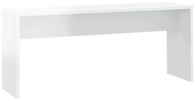 3 pcs conjunto de jantar derivados de madeira branco brilhante