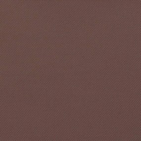 Tela de varanda 75x800 cm 100% poliéster oxford castanho