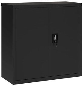 Arquivador 90x40x130 cm aço preto