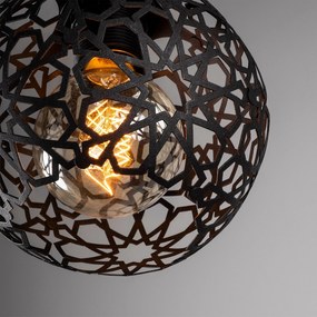 Chandelier Fellini – Preto – Diâmetro 17 cm x Altura 115 cm