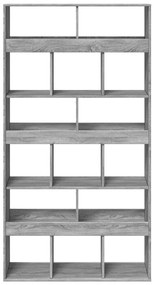 divisória 100x33x187,5 cm derivados de madeira cinzento sonoma