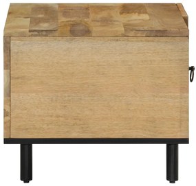 Mesa de centro 80x50x40 cm madeira de mangueira maciça