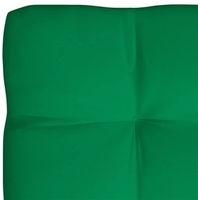 Almofadões para sofás de paletes 7 pcs verde