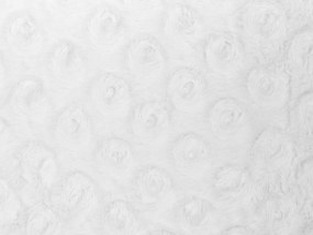 Manta em poliéster branco 150 x 200 cm KANDILLI Beliani