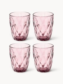 Tumblers Colorado with Textured Pattern, Set of 4