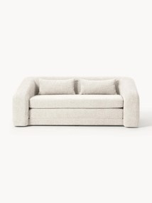 Sofá-cama em teddy-bouclé Eliot (2 lugares)