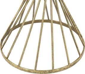MESA DE APOIO HYPNOS Ø 35X70 CM DOURADA