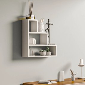 Prateleira de Parede Piramit – Branco – 62x62x18 cm