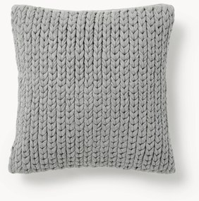 Capa de almofada artesanal de malha grossa Adyna