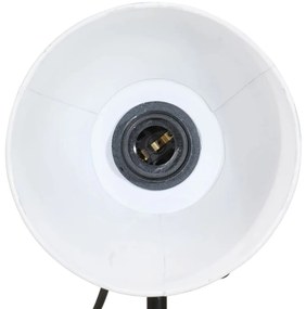 Candeeiro de secretária 25 W 17x17x50 cm E27 branco