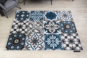 Tapete ALTER Porto flores azul