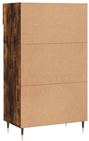 Sapateira 60x35x105 cm derivados de madeira carvalho fumado