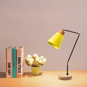 Candeeiro de Mesa Manavgat – Amarelo – 52 cm