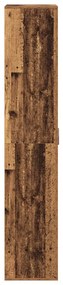 Highboard Madeira Velha 70x35x180 cm Madeira Engenharia