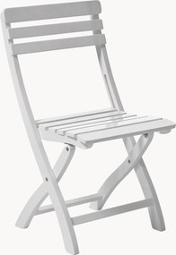 Cadeira de jardim dobrável em madeira de mogno Clarish