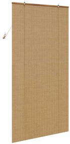 Persianas e Sombras de Janela Marrom Claro 120 x 220 cm Bambu