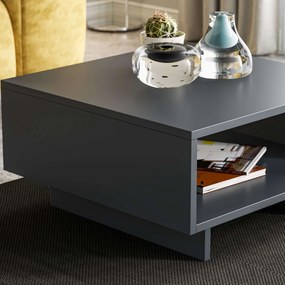 Mesa de Centro Hola – Antracite – 60x32x60 cm