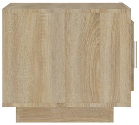 Mesa de centro 51x50x45 cm madeira processada carvalho sonoma