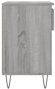 Sapateira 70x36x60 cm derivados de madeira cinzento sonoma