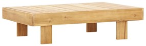 vidaXL Mesa de centro 100x60x25 cm madeira de acácia maciça