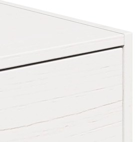 Mesa de Cabeceira Montada na Parede Branco 50 x 32,5 x 24 cm