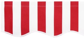 Tecido de Substituição para Toldo para Estrutura de 4x2 m Vermelho e B