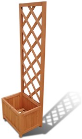 Plantador de treliça 40 x 30 x 135 cm