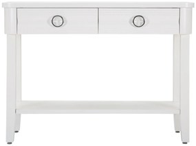 MESA CONSOLA SHINE 110X40X82 CM BRANCO
