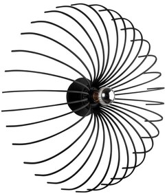 Lâmpada de Parede Aspendos – Preto – 16 cm x 56 cm