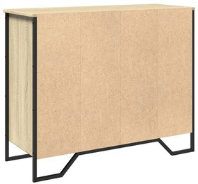 Aparador 91x35,5x74,5 cm derivados de madeira carvalho sonoma