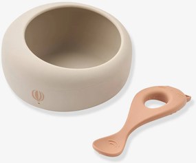 Sparia, taça + colher de silicone Liewood rosa-pálido