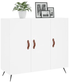 Aparador 90x34x80 cm derivados de madeira branco
