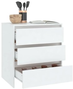 Aparador 70x41x75 cm derivados de madeira branco