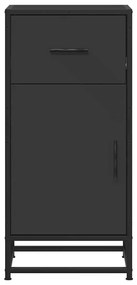 Aparador 35,5x35x76 cm derivados de madeira/metal preto