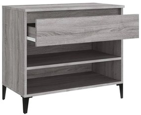 Sapateira 70x36x60 cm derivados de madeira cinzento sonoma