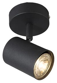 LED Foco inteligente preto com Wi-Fi GU10 ajustável - Jeana Moderno
