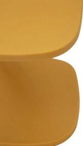 MESA DE APOIO IBIZA 42X42X52 CM AMARELO