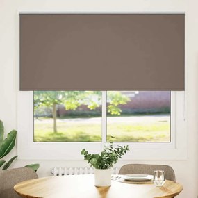 vidaXL Persiana de enrolar 150x130 cm largura tecido 146,6cm poliéster