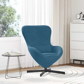 vidaXL Poltronas, Reclináveis e Cadeiras de Cama Azul Standard