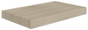 Prateleiras parede suspensas 2 pcs 40x23x3,8cm MDF cor carvalho