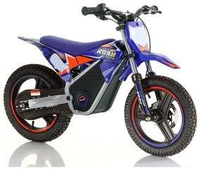 Mini moto elétrica para crianças Minicross electrica 350W 14/14" Warrior MX-E350 Azul