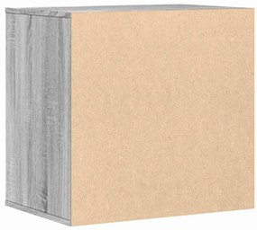 Cómoda com 3 Gavetas - 60x41x58 cm - derivados de madeira - cinzento s