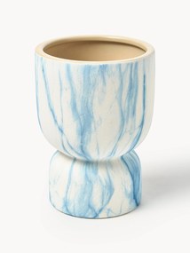 Vaso com aspeto mármore Kiko, Alt 20 cm