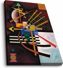 Pintura Decorativa em Tela 4570KANDINSKY004 – Multicolor – 45 x 70 cm