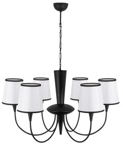 Chandelier Pardo – Preto – Diâmetro 75 cm x Altura 85 cm