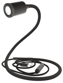 Candeeiro flexível GU1d-one sem base com mini refletor LED