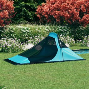 Tenda de campismo 317x240x100 cm azul
