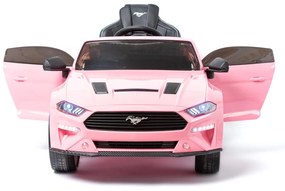 FORD MUSTANG COM DRIFT CARRO ELÉTRICO INFANTIL 24V ROSA