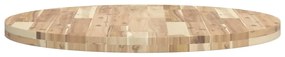 Tampo de mesa redondo Ø80x4 cm madeira de acácia maciça